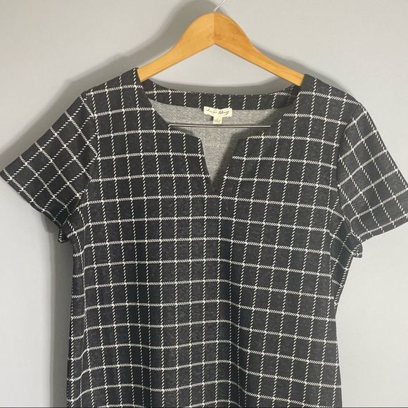 Jane and Delancey Casual Tunic Shirt Stretch Dress Size L NWOT - Picture 5 of 8